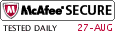 HACKER SAFE certified sites prevent over 99.9% of hacker crime.