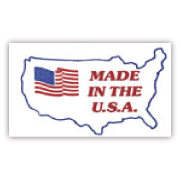 MADE IN THE U.S.A. Sticker Labels