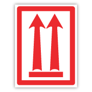 DOUBLE ARROWS Sticker Labels