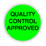 Quality Control Approved Stickers