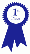 "First Place" Stickers