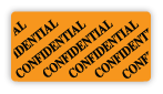 confidential stickers