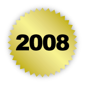 "2008" Stickers