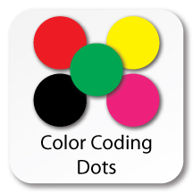 Color Coding Dots - Sticker.com