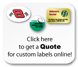 Get a quote for custom labels!