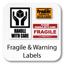 Fragile and Waning Labels - Sticker.com