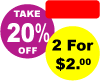 stickers for retail shops