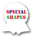 Star, Heart, Sheild, Special Shape Labels and Stickers