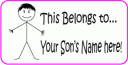 this belongs to me stickers