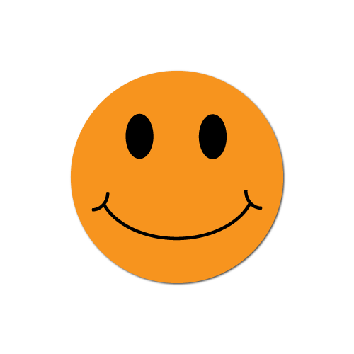 Smiley Face Orange