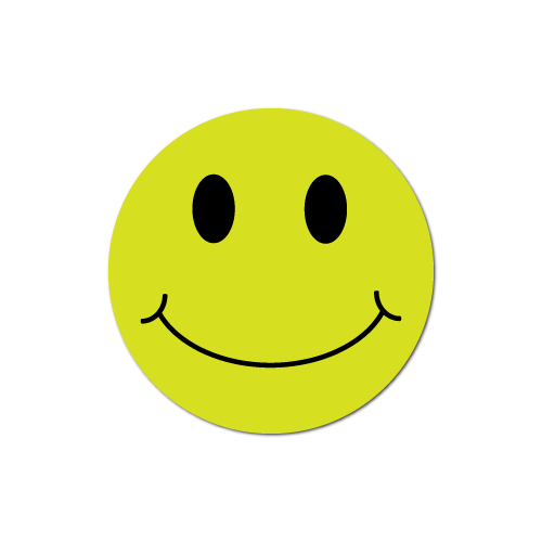 Smiley Face Chartreuse