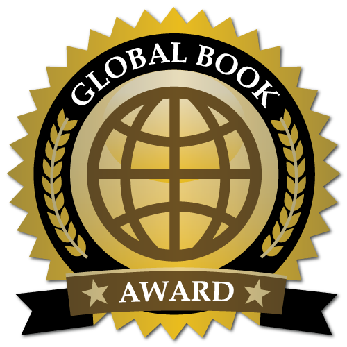 Global Book Award, Gold Foil, 1.5 Ribbon Award Shape, Pack of 300