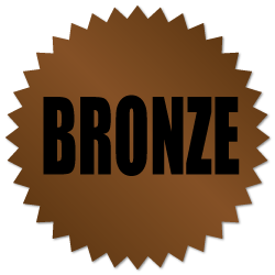 Bronze Award Stickers