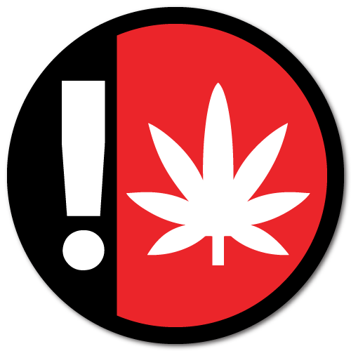 Cannabis Warning Symbol for Oregon Sample