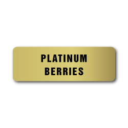 Platinum Berries Stickers