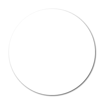 3.5" Blank Circle Stickers