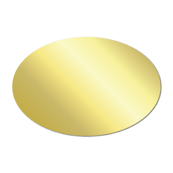 Our Popular I Love Referrals - Oval Gold Foil Sticker – Real Estate Supply  Store