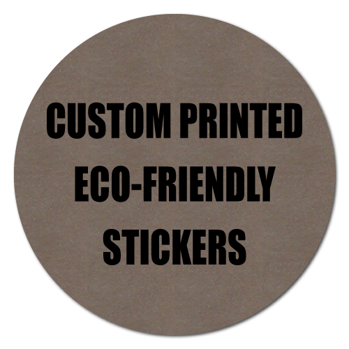 1" Circle Eco-Friendly Stickers
