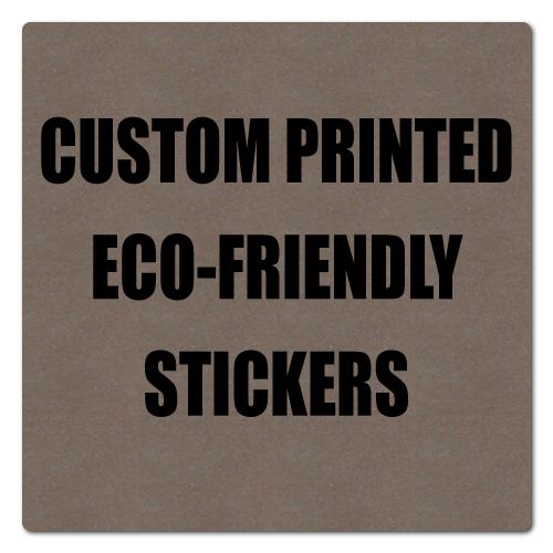 3" x 3" Round Corner Square Eco-Friendly Stickers
