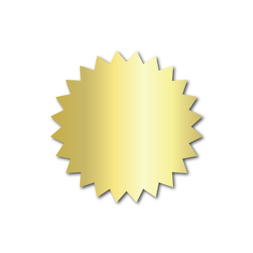 thumbnail interactive-video image 1 of Buy CRASPIRE Gold Foil Certificate Seals Thank You Self Adhesive Embossed Seals Gold Stickers 100 Pcs Medal Decoration Labels For Envelopes Diplomas Certificates Awards Graduation 1 of 13