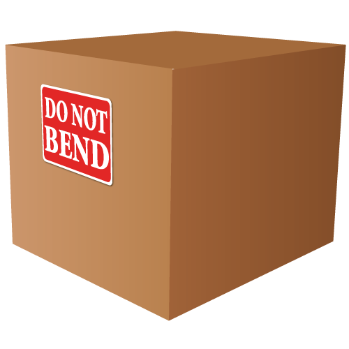 Do Not Bend Labels