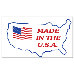Made In The U.S.A. Stickers