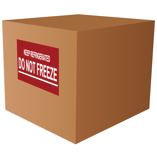 Keep Refrigerated Do Not Freeze Labels