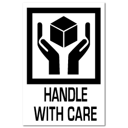 Handle With Care International Stickers