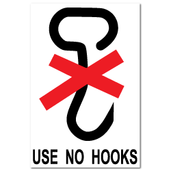 Use No Hooks International Stickers