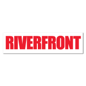 "RIVERFRONT" Real Estate Stickers