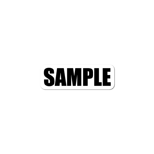 "SAMPLE" White Labels