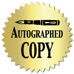 1.75 Inch Burst Autographed Copy Gold Labels