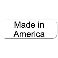 Made in America Rectangle Labels