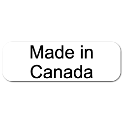 Made in Canada Rectangle Labels