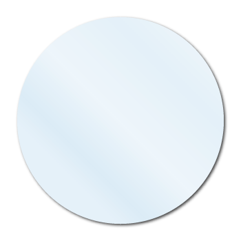 0.5" Crystal Clear Circle Seals