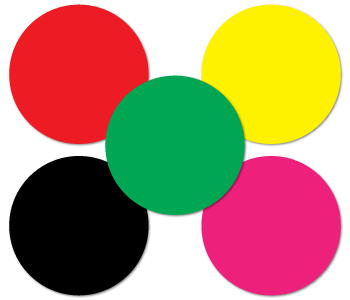 Color Coding Dot Stickers