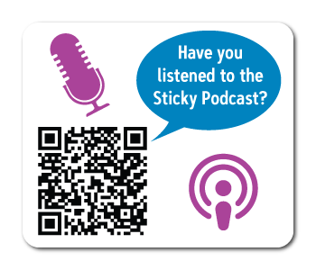 QR Stickers for Podcasts