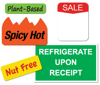 Food and Condiment Labels