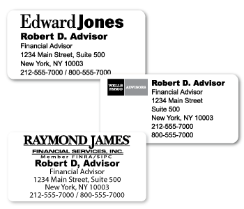 Custom Address Stickers for business use.