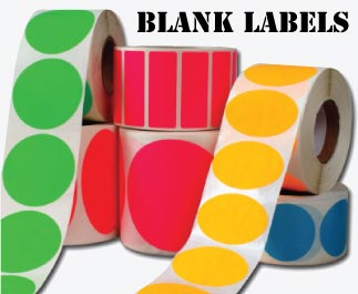 Blank Roll Labels
